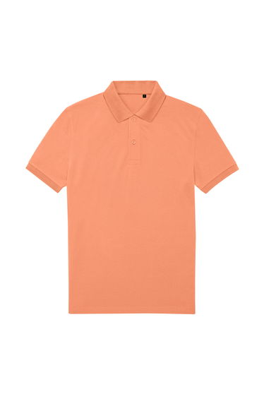 B&C Mens My Eco Polo Shirt - Melon