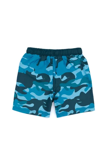 بدلة سباحة باللون الأزرق