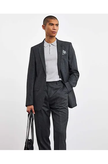 Regular Fit Suit Jacket Long