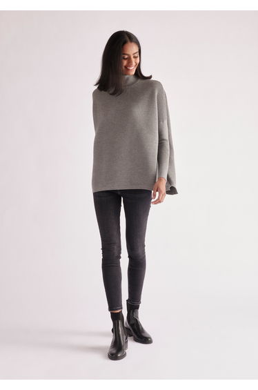 Paisie Turtleneck Ribbed Jumper