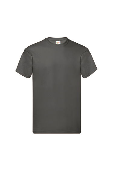 Fruit of the Loom Mens Original T-Shirt - Light Graphite