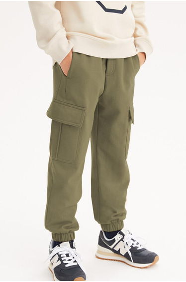 Cotton Mix Utility Joggers