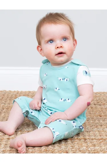 Ele Time Dungaree Set