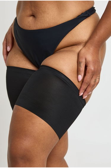 Plus Anti Chafing Thigh Bands - black