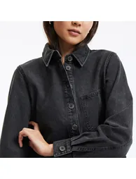 Signatures Albane Mini Dress in Denim - 2