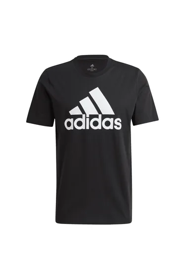 Men's adidas Essentials Big Logo T-Shirt in Black