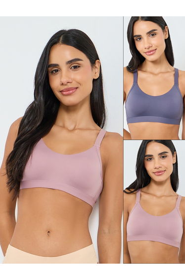 Pack of 2 - Moulded Full Cup Bra