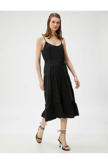 Dress - Black - A-line