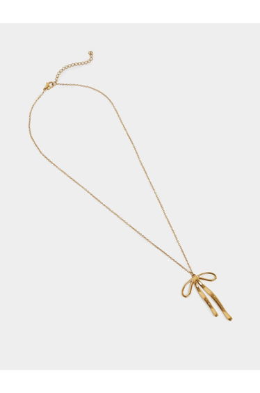 Bow Pendant Necklace