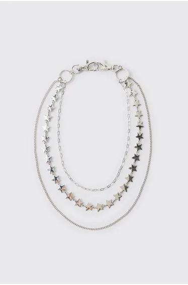 Star Jean Chain - silver