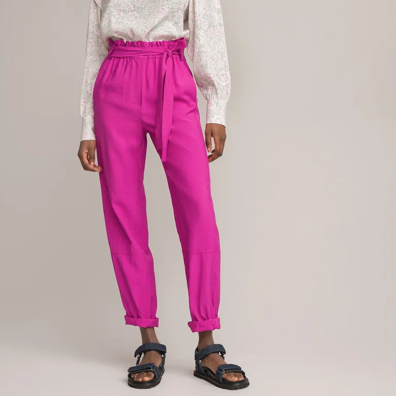Paperbag Trousers, Length 31"