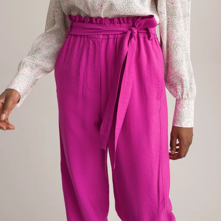 Paperbag Trousers, Length 31" - 1