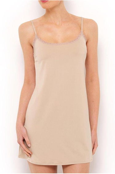 Slip with Adjustable Shoestring Straps