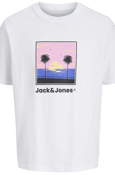 Printed T-Shirt with Short Sleeves