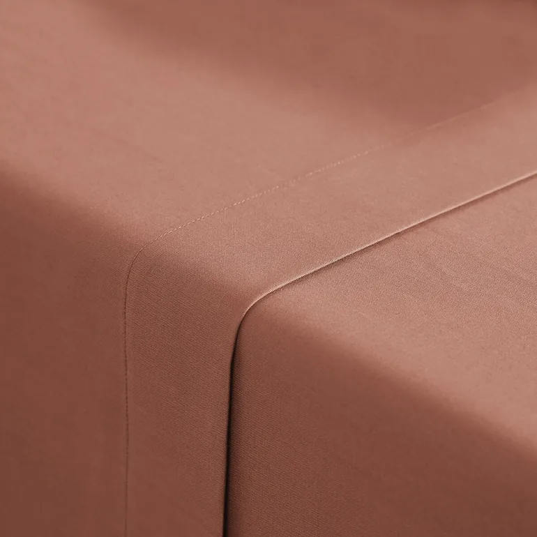 شرشف سرير قطن سادة - 3