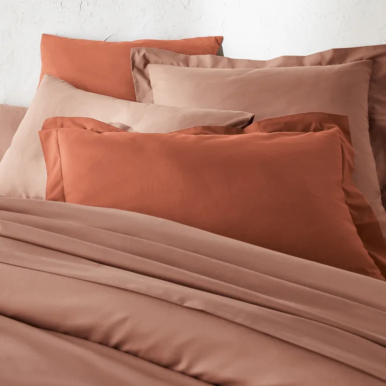 شرشف سرير قطن سادة - 5