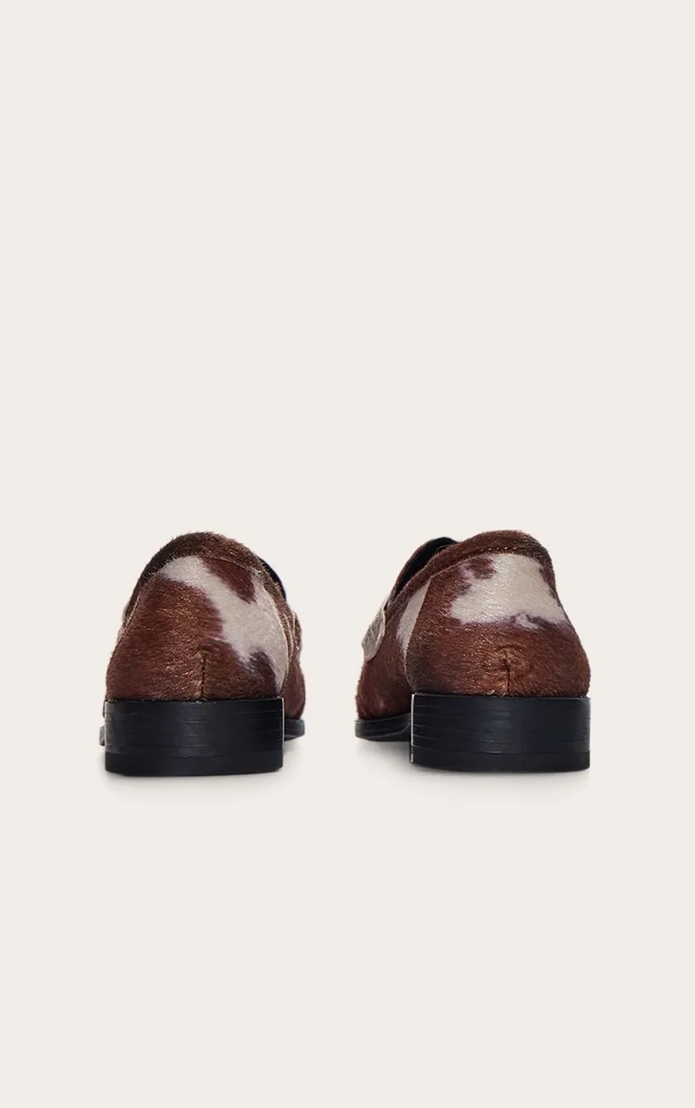 Cow Pony Hair Loafer - 3