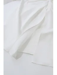 Hollow Pleated Stripe Shirt - 8