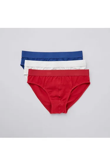 Pack of 3 eco-design briefs BLUE