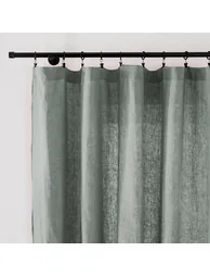 Onega Washed Linen Single Voile Panel - 5