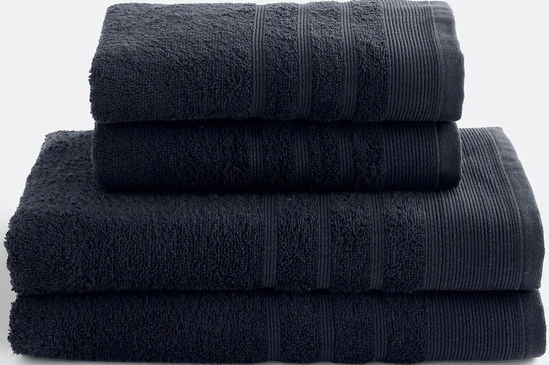 Zavara Towels in Towelling 600g in Set of 4