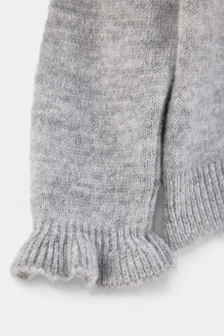 Gray Girls' Cardigan - 5