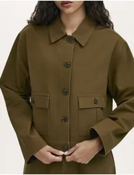 Kelsie Button-Front Jacket - 1