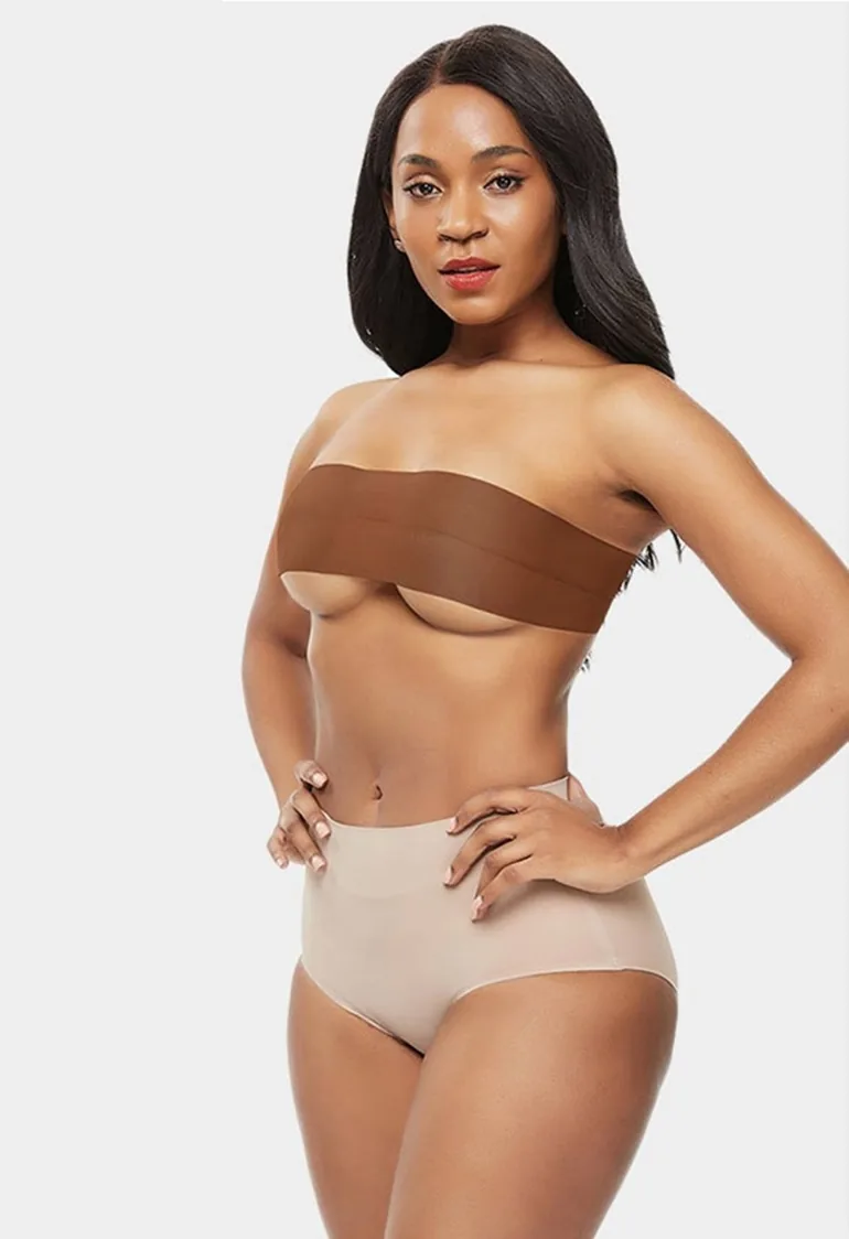 Breast-Lifted Solid Color Boob Tape - 3