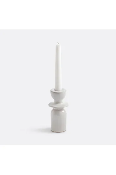 Greta 13.7cm High Ceramic Candlestick
