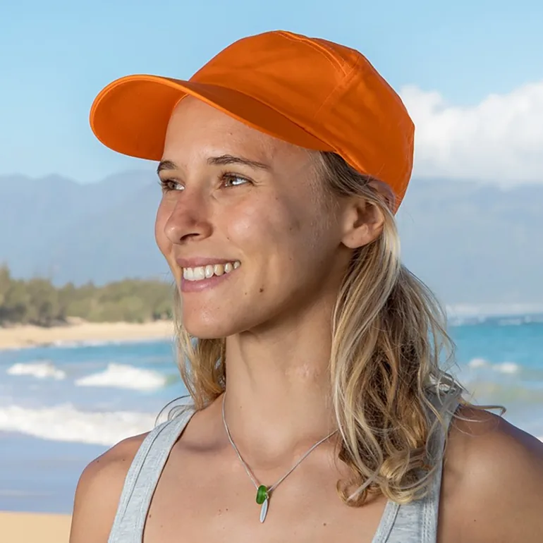 Result Unisex Plain Baseball Cap - Orange - 2