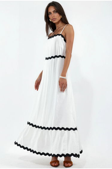 MSN Strapless Linen Maxi Dress product thumbnail 2