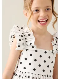 Amber Polka Dot Dress - 3