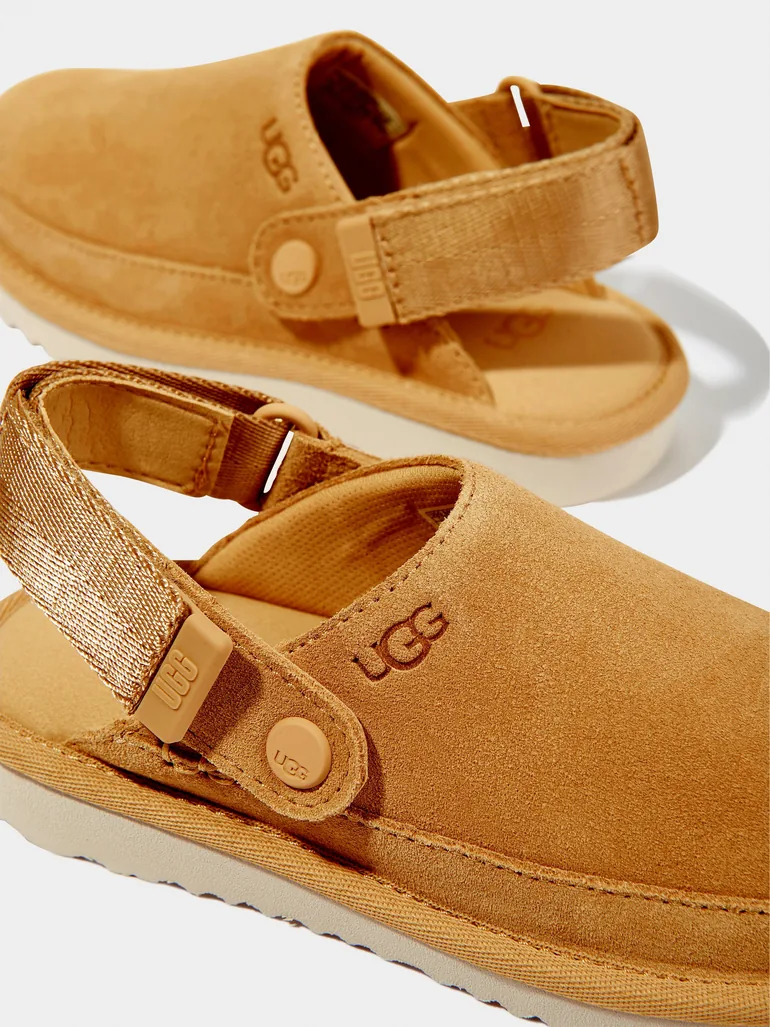 Kids Goldenstar Clog in Brown - 2
