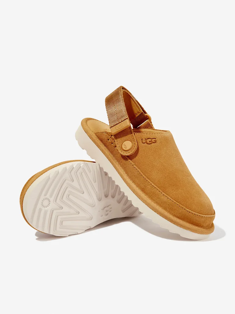 Kids Goldenstar Clog in Brown - 1