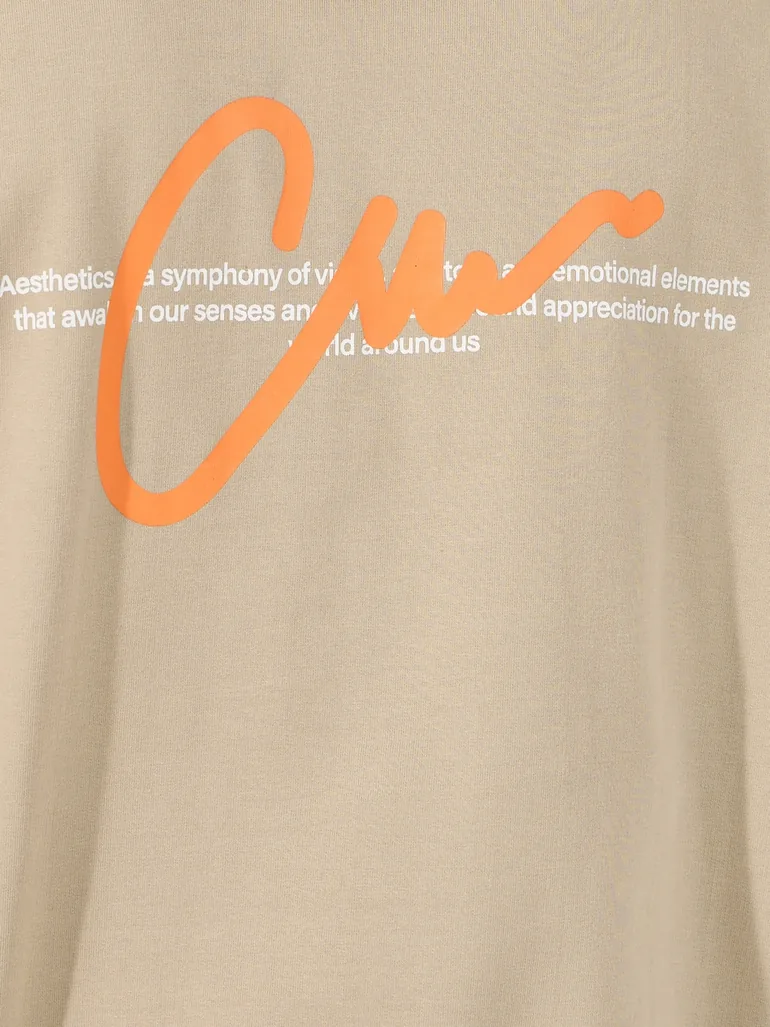 Relaxed Fit Back Printed Hoodie - 2