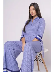 Tie Waist Jumpsuit - 1