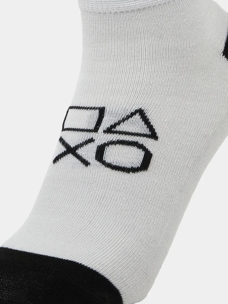 Boys Set of 3- Playstation Ankle Socks - 4