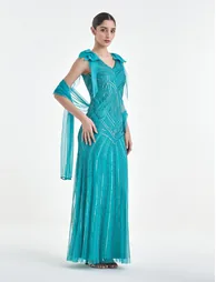 Royal Turquoise Wave - 1