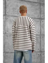 NOMARC Regular Fit Crew Neck Sweatshirt - 3