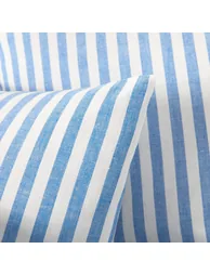 Soizic Blue Pillow Case in Cotton - 3