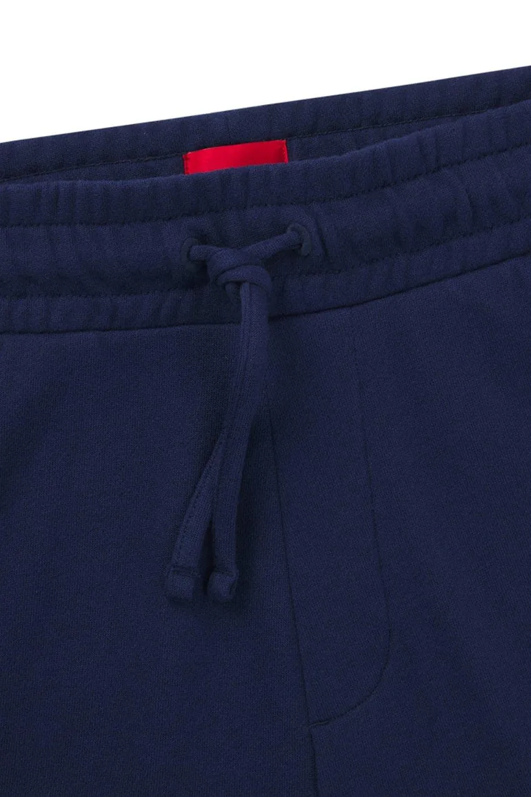 HUGO TAPE TONAL LOGO SHORTS DARK BLUE - dark blue - 2