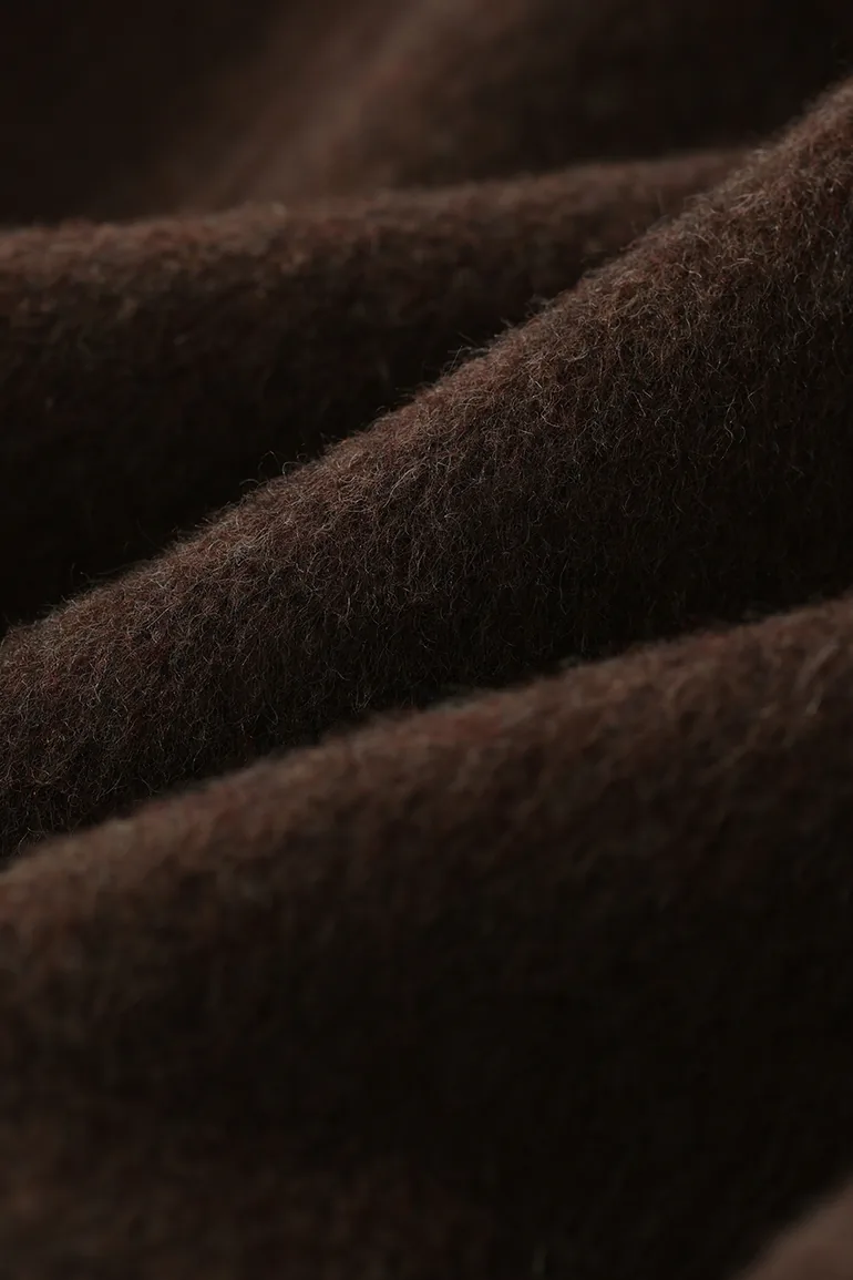 Cashmere & Wool Double-Faced Fabric - 11