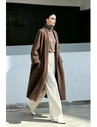 Cashmere & Wool Double-Faced Fabric