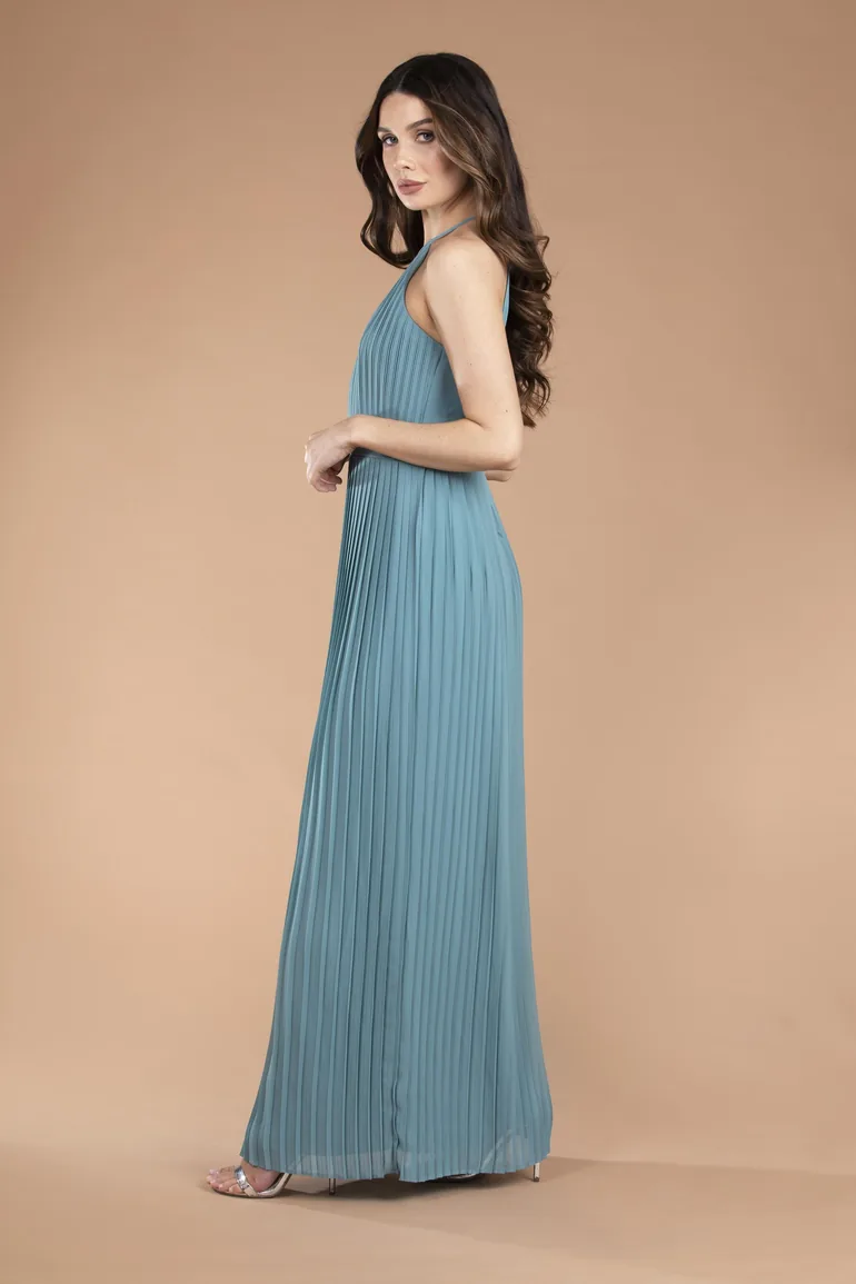 TFNC Serene Native Green Maxi Dress - 3