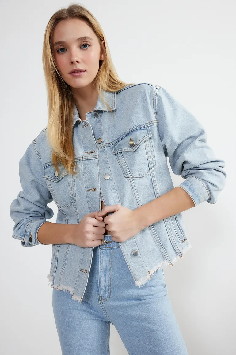 Light Blue Jacket - 1