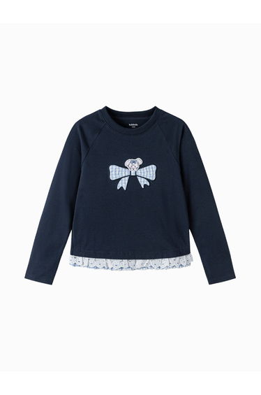 Girls' Long Sleeve Casual Top