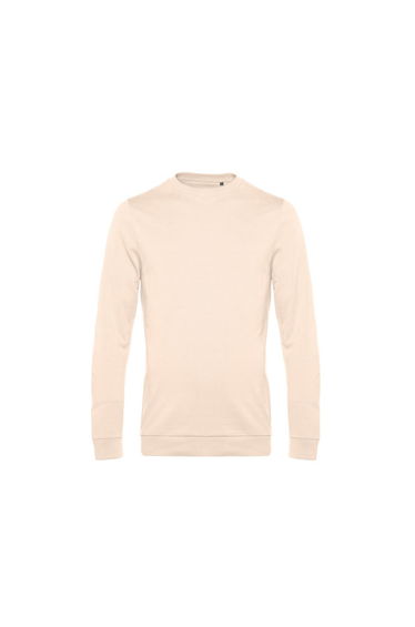 B&C Mens Set In Sweatshirt - Pale Pink