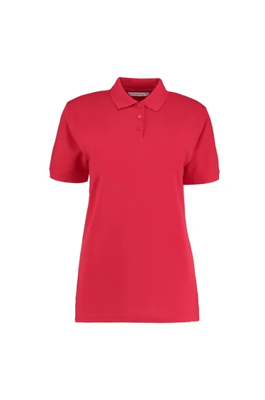 Kustom Kit Womens/Ladies Klassic Pique Polo Shirt - Red