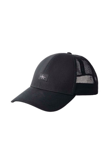 Monologo Woven Patch Trucker Black