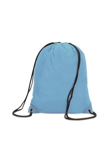 Shugon Stafford Plain Drawstring Tote Bag - 13 Litres (Pack of 2) - Sky Blue